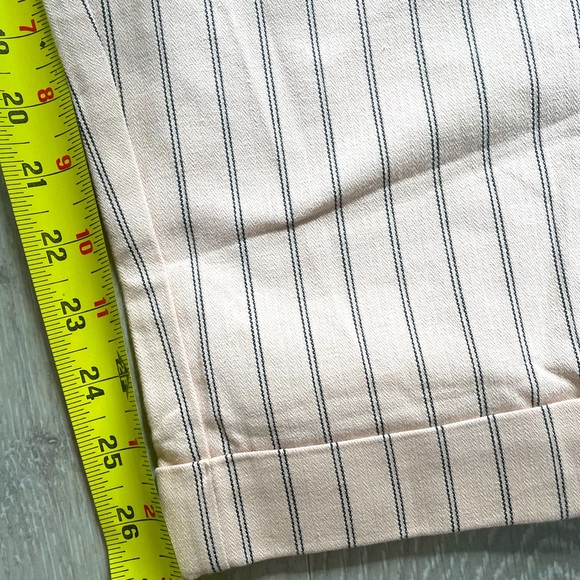 ANTHROPOLOGIE 🥃 Sz 4 6 SCoTcH and Soda pinstripe pants pull on SO SHIC elastic! - Picture 2 of 7